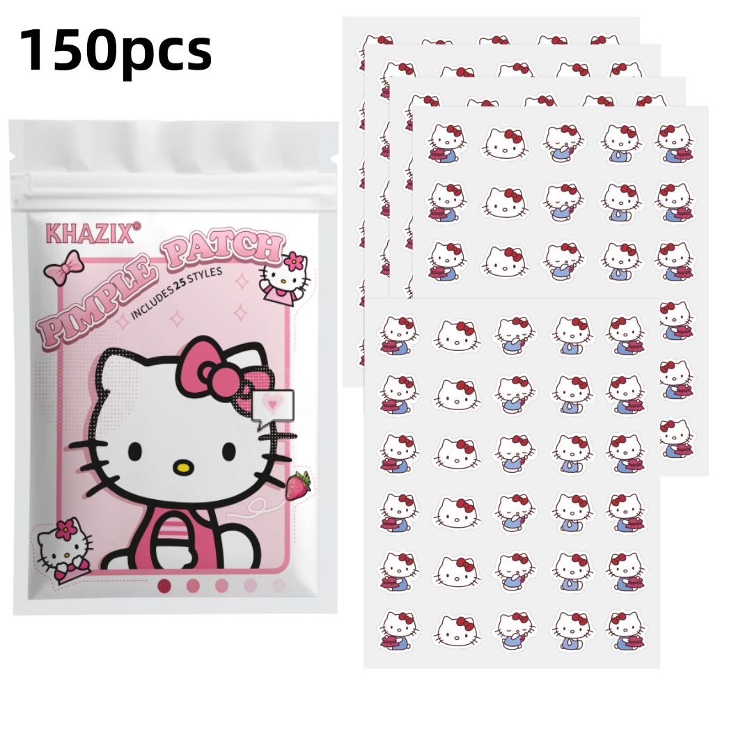 Hydrocolloid Pimple Patch - 30pcs/150pcsHello Kitty Hydrocolloid Pimple Patches, Cute