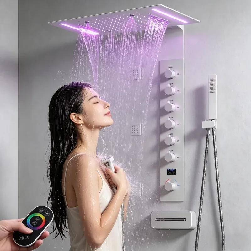 Massage - Luxury Smart Ceiling Shower System LED