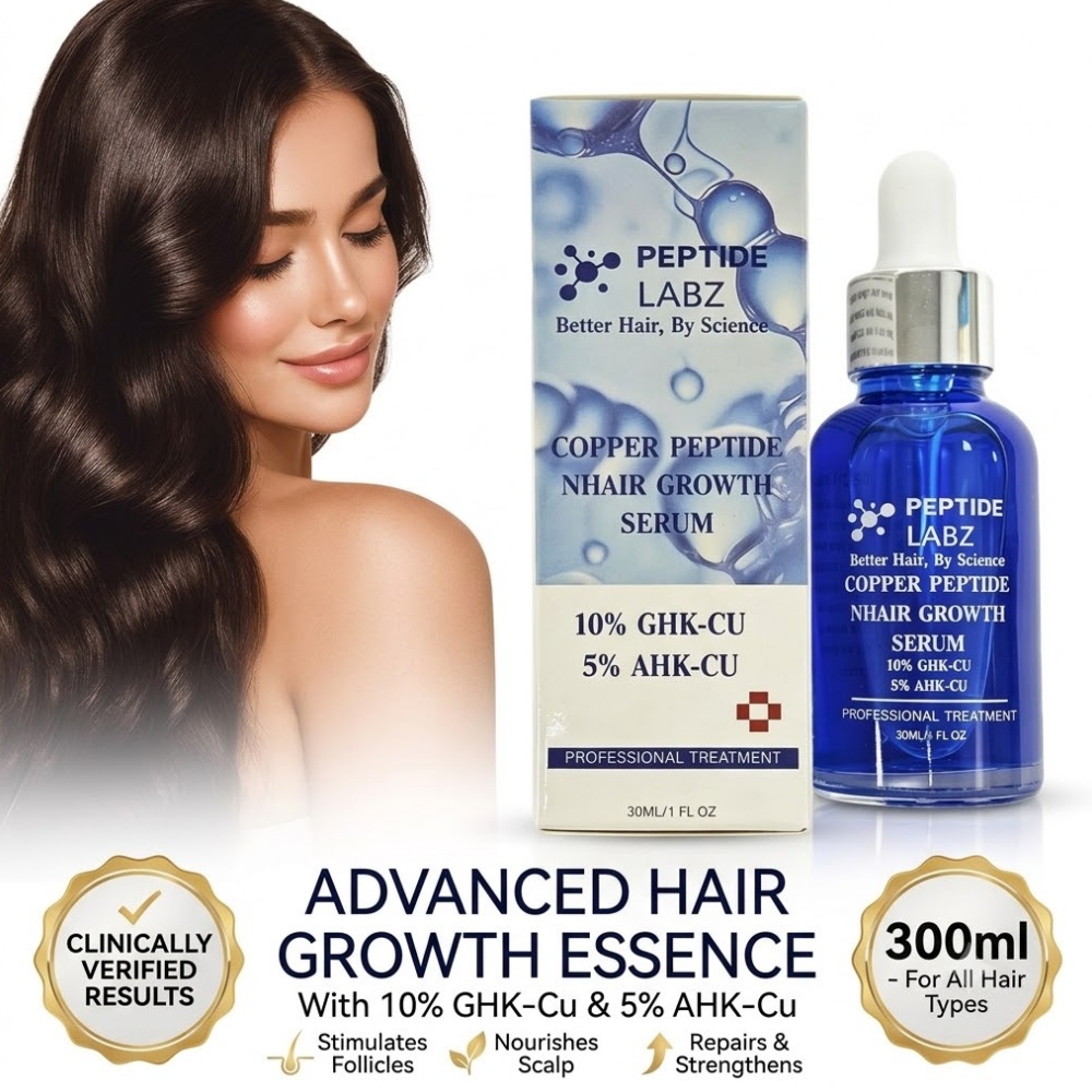 Hair Growth Essence Copper Pep - Hyaluronic Acid Facial Serum recension och pris
