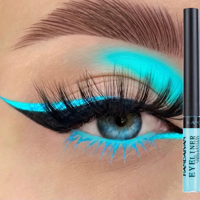 12 Colors Colorful Liquid Eyel - Waterproof Liquid Eyeliner Pen recension och pris