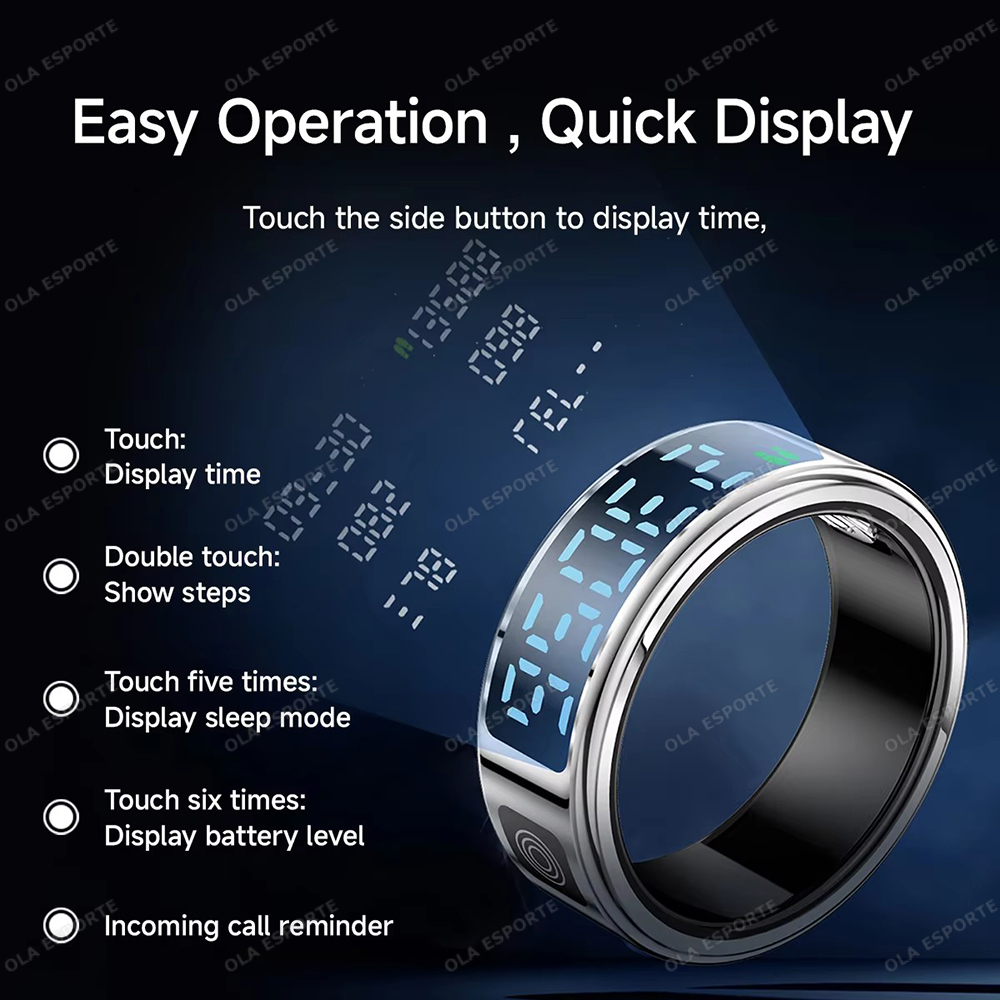 2026 Smart ring with charging  - Health Monitors recension och pris