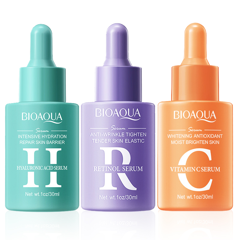 1/3pcs BIOAQUA Vitamin C Retin - Hyaluronic Acid Facial Serum recension och pris