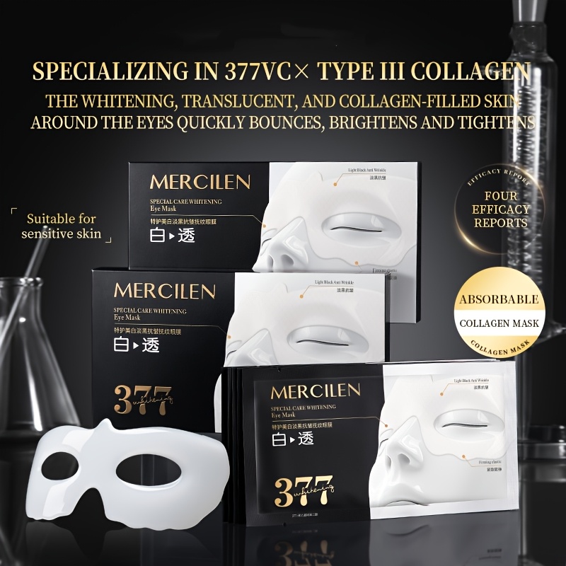Mercilen Moisturizing Eye Mask - Collagen Under Eye Patches recension och pris