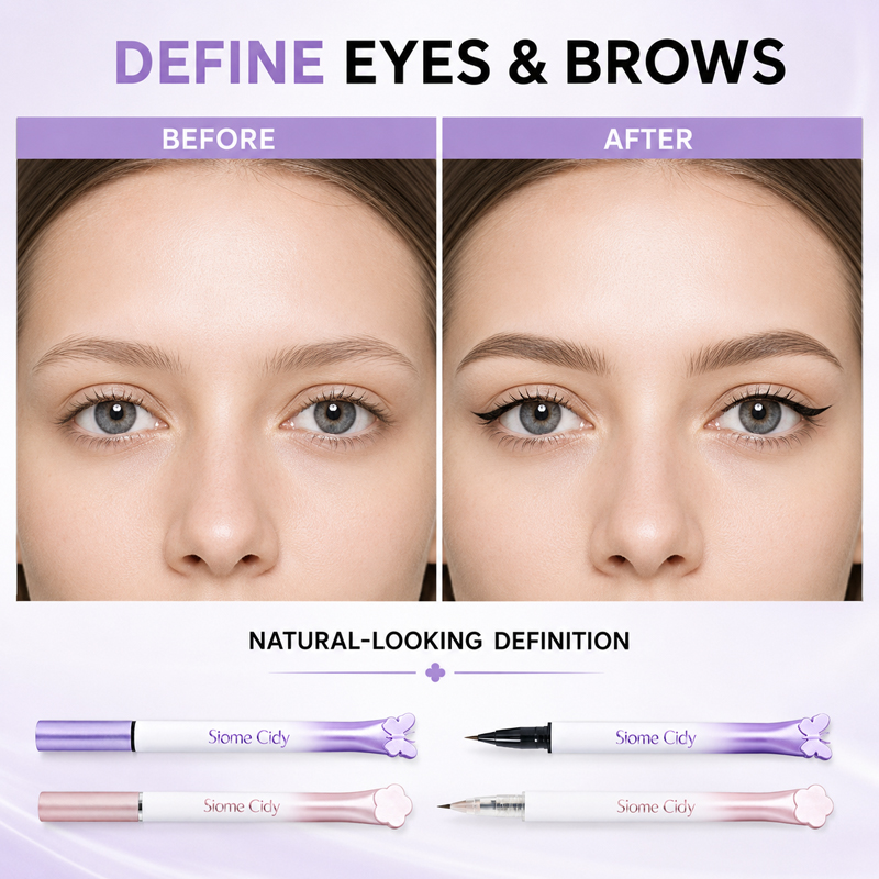 Siome Cidy 4PCS Liquid Eyeline - Waterproof Liquid Eyeliner Pen recension och pris