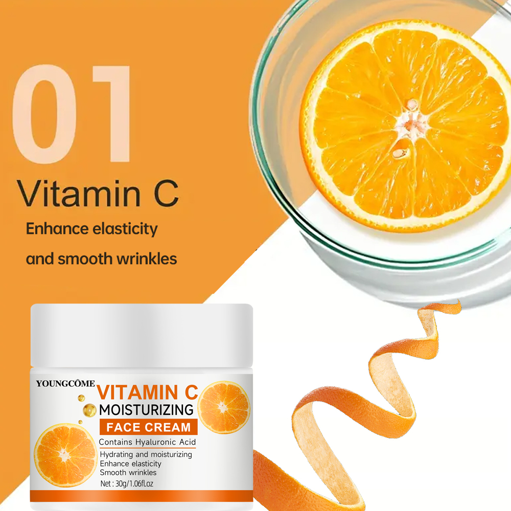Vitamin C Moisturising Cream R - Hyaluronic Acid Facial Serum recension och pris
