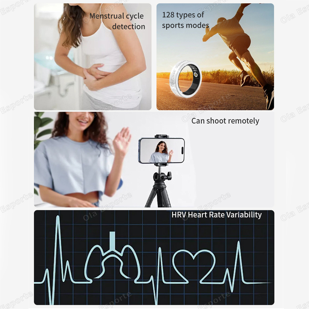 2026 New Smart Ring Lady Heart - Health Monitors recension och pris