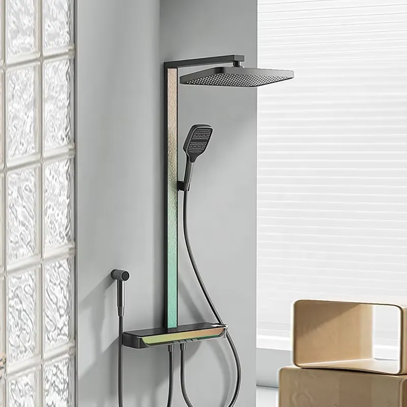Brass Digital Waterfall Shower - Massage recension och pris