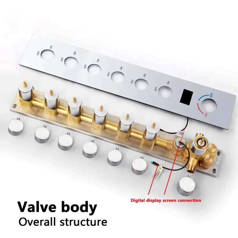 Luxury Smart Ceiling Shower Sy - Massage recension och pris