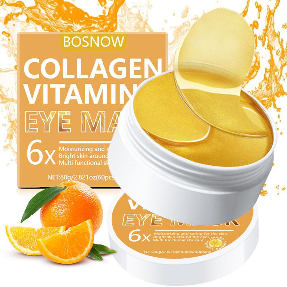 Collagen Vitamin Eye Mask 60pc - Collagen Under Eye Patches recension och pris