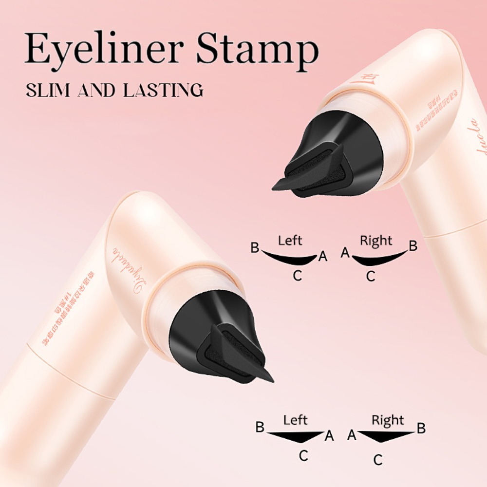 2pcs Matte Rotatable Eyeliner  - Waterproof Liquid Eyeliner Pen recension och pris