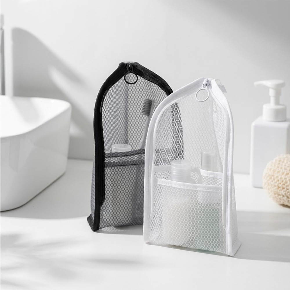 Mesh Toiletry Bag Breathable Q - Makeup recension och pris